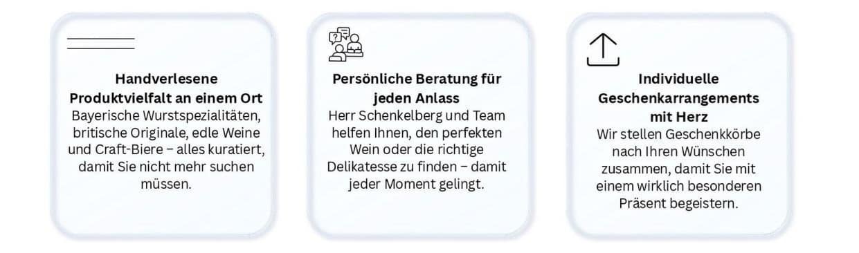 handverlesen, persönlich und individuell