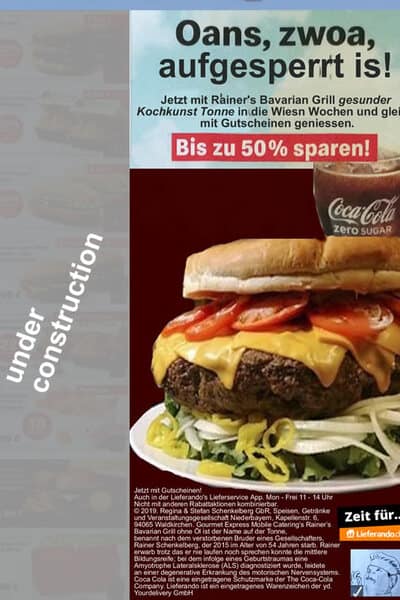 der Rainers Bavarian Burger in Bayern 2021 (Archiv-Foto)