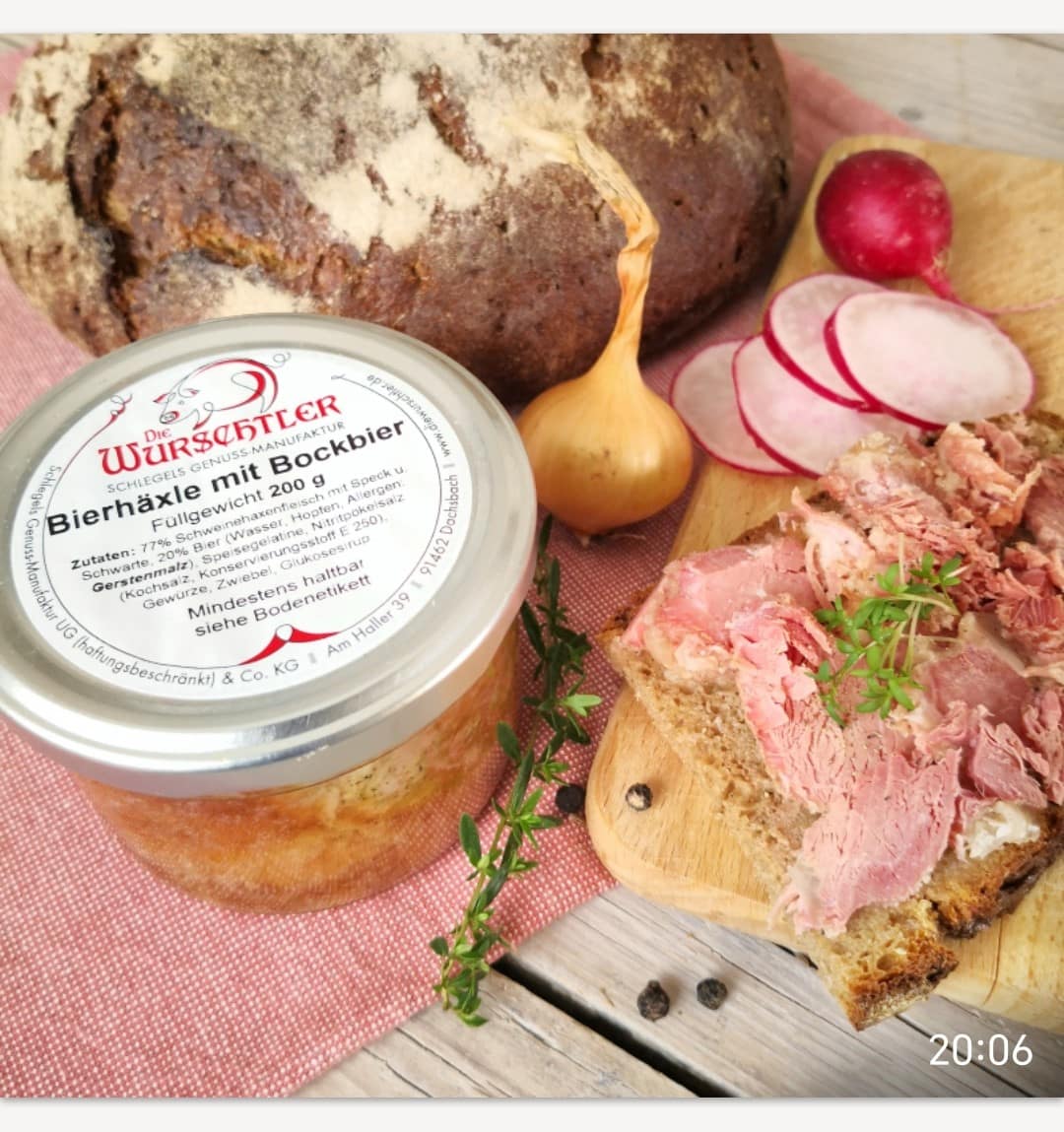 Bierhäxle mit Bockbier (Bild)